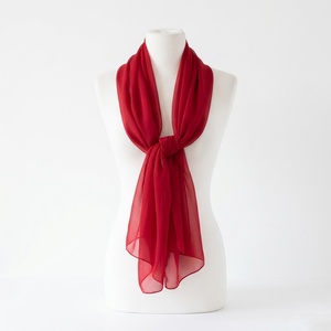 High Quality New <b>Chiffon</b> Hijab Women Casual Wear Modern Design Breathable Comfortable Fit Traditional <b>Scarf</b> Shawl Durable Solid - Product Image 2