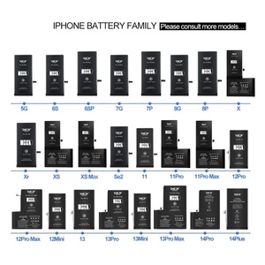 Thay thế pin cho iPhone 11 12 13 14 15 16 x XS XR Max 8 7 6S cộng với; 6G kỹ thuật số điện thoại di động pin mô hình Số Cổ Phiếu - Product Image 6