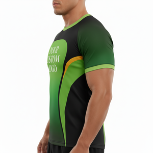Wholesale Custom <b>Compression</b> T-<b>Shirt</b> Long Sleeve Men's MMA Rashguard Breathable Digital Print BJJ Swimming Eco-Friendly - Product Image 3