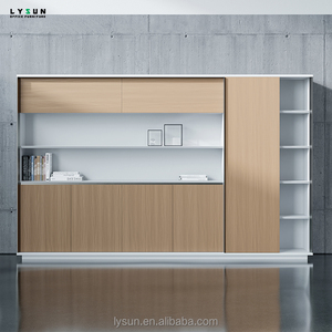 Meuble de rangement modulaire de luxe en bois <span class=keywords><strong>MFC</strong></span> écologique pour dossiers, grande capacité, idéal pour les écoles, hôtels et hôpitaux - Product Image 5