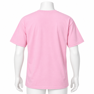 Camiseta Deportiva para Hombre, 100% Algodón, Transpirable, Ecológica, con Logotipo Frontal, Manga Corta, Color Rosa, Personalizable, Lavada, 180g, Corte Regular, Venta al Por Mayor - Product Image 2