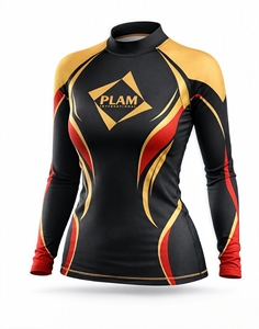 Rashguard MMA Unisexe BJJ Jiu Jitsu No Gi Compression Respirant Séchage Rapide Manches Longues Vêtement de Combat - Product Image 1