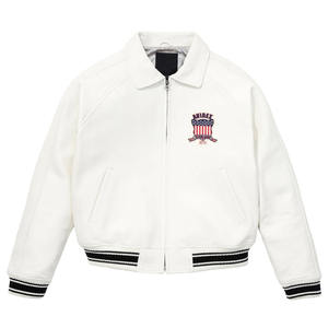 Veste en cuir pour homme Avirex de qualité supérieure, meilleur prix, veste d'hiver, cuir véritable, coupe-vent, imperméable, teinture unie, toutes tailles disponibles - Product Image 1