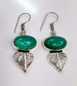 Diamant Perle Pierre Perles Hoop Boucles D'oreilles Style Religieux Nouveau À La Mode À La Mode Partie Cadeau GC-ER-339 - Product Image 1