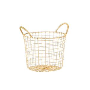 Metal <b>Wire</b> Fruit <b>Basket</b> Bowl Shape With Wooden Base Modern Storage <b>Basket</b> For Kitchen Use Home Storage <b>Basket</b> - Product Image 4