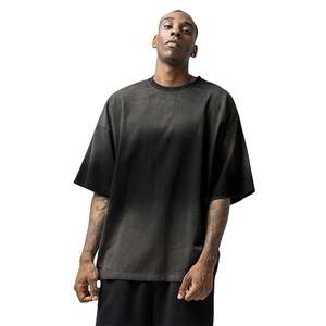 Camiseta Retro de Manga Corta para Hombre de Alta Calidad, Antiarrugas, de Secado Rápido, 100% Algodón, Estampada, Talla Grande, para Fitness - Product Image 6