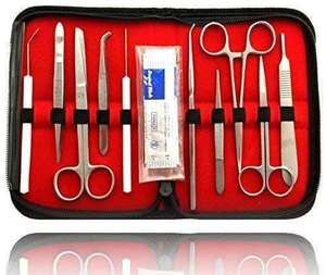 Kit Completo de Práctica de Sutura con Certificación CE para Estudiantes de Medicina Veterinaria - Set de Instrumentos de Cirugía General con Almohadilla de Piel para Práctica de Heridas de Dentavex - Product Image 6