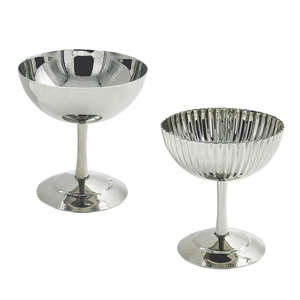 Coupelle de service à dessert en acier inoxydable de qualité supérieure, vaisselle de qualité alimentaire, élégante, pour fêtes, hôtels, cuisine, présentation de desserts, soins à domicile - Product Image 6