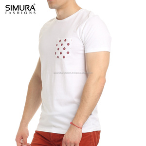 Camiseta de verano cómoda, con logotipo OEM personalizado, diseño elegante, sostenible y de secado rápido, ropa para hombre de Bangladesh. - Product Image 5