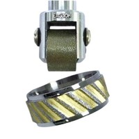 Rouleau de polissage rotatif en acier inoxydable Magic Wheel pour bracelets, bagues, bijoux, outils et équipements de polissage