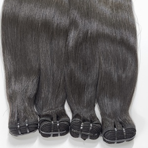 Extensions de cheveux Dream Hair Premium Baby Hair à double trame, cheveux vierges vietnamiens, cuticules alignées, lisses et soyeux, aspect naturel, fabrication à la machine - Product Image 1