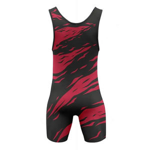 Singlet de Lucha Reversible para Hombre, Material Frontal de Spandex/Poliéster, Ajuste Cómodo y Elástico, Uso Individual para Lucha - Product Image 3