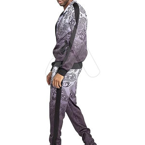 Custom Logo Printed <b>Plus</b> <b>Size</b> Men Tracksuit <b>Set</b> Acid Wash Winter Cotton Hoodie <b>Jogger</b> 2-Piece Breathable Streetwear Sportswear - Product Image 5