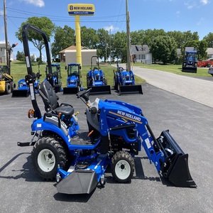 Tracteur tondeuse compact New Hollandds avec une construction robuste, un moteur puissant et une coupe efficace de l'herbe, choix idéal pour les agriculteurs - Product Image 3