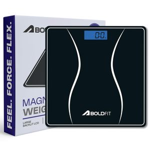 Pèse-personne numérique pour la maison, pèse-personne pour le corps humain, écran LCD, capacité de pesée maximale 180 kg, portable, verre trempé - Product Image 1