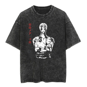 Pull tricoté vintage sérigraphié, coupe oversize unisexe, pour homme et femme, en coton épais 100 %, respirant et écologique - Product Image 3