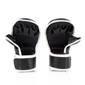 ถุงมือชกมวย Fairtex หนังแท้ ปิดด้วยแถบตีนตุ๊กแก สำหรับทุกเพศ แบบครึ่งนิ้ว สำหรับฝึกซ้อม MMA คุณภาพพรีเมียม - Product Image 6