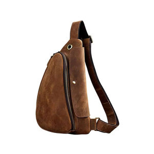 Sac banane zippé en cuir écologique pour femme - Léger et tendance pour le quotidien et la marche sportive 2026 - Product Image 1