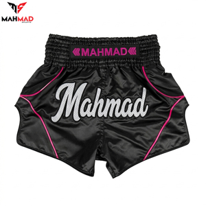 กางเกงมวยไทยสั่งตัดระดับมืออาชีพ กางเกงชกมวย MMA คิกบ็อกซิ่ง ชุดออกกำลังกาย MMA กางเกงชกมวย ศิลปะการต่อสู้ ระบายอากาศได้ดี - Product Image 1