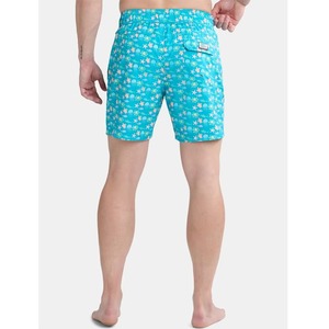 Shorts de Baño para Hombre, Azules, Estampados, con Cordón en la Cintura, Secado Rápido, Casuales - Product Image 2