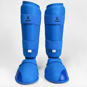 Espinilleras Ligeras de Cuero para Karate, para Entrenamiento y Práctica de Artes Marciales, Personalizables, Precio al por Mayor - Product Image 6