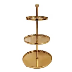Heavy Duty Metal Cake Stand Cake Display Plate Dessert Serving Tray Event Table Decor Long Lasting Quality - Product Image 2