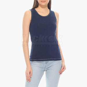 Camisetas sin Mangas Casuales para Mujer de Talla Grande con Diseño Único, Transpirables, Ecológicas, de Secado Rápido, 100% Algodón, para Gimnasio y Ejercicio, con Logotipo Personalizado - Product Image 4
