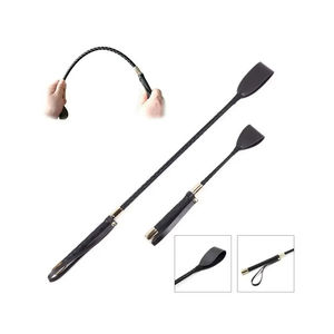 Fouets en cuir légers pour l'équitation, fouets de dressage, accessoires sportifs pour l'équitation, équipement d'entraînement pour chevaux - Product Image 5
