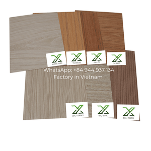 Durable Eco Friendly Engineered Ebony <b>Veneer</b> Panels Rotary Cut 2500x640mm for Furniture and Door Applications - Product Image 2