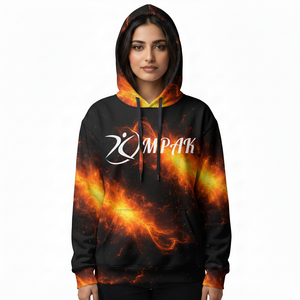 Hoodie unisexe surdimensionné de qualité supérieure pour l'hiver, avec impression intégrale, coupe décontractée, conçu pour les marques de streetwear mondiales - Product Image 1