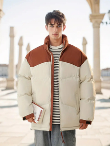 Veste d'hiver pour homme en duvet sur mesure, veste en duvet épaisse surdimensionnée, veste matelassée de haute qualité pour homme - Product Image 6