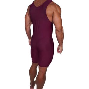 ชุดซิงเกิลต์นักมวยปล้ำชายแบบกันน้ำ ดีไซน์สั่งทำได้ พิมพ์ลายแบบซับลิเมชั่น สำหรับฝึกซ้อมกลางแจ้ง - Product Image 6