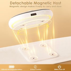 Massaggiatore Lombare e Addominale EMS Senza Fili con Riscaldamento, 8 Modalità, 19 Livelli di Intensità, Telecomando Magnetico - Product Image 5