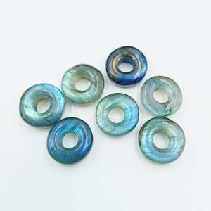 Perlas de Labradorita Talladas en Forma de Donut, Piedras Preciosas Sueltas para Joyería, Proveedor Mayorista - Product Image 4