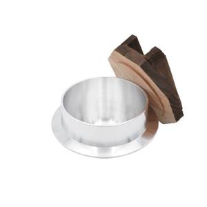 Batterie de cuisine à riz mixte en aluminium fabriqué au Japon avec base en bois 52-1 1-Go Kamameshi Pot Hakama Base Set - Product Image 4