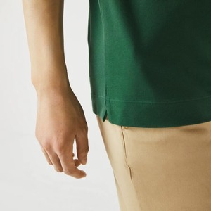 T-shirt personnalisé pour homme en coton premium vert uni, manches courtes, respirant, séchage rapide, haute qualité, idéal pour le golf et les loisirs estivaux - Product Image 6