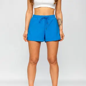 Wholesale Blank Custom Logo Shorts High Quality Fashion Sweat Shorts Women Cotton Gym Jogger Casual Women's Shorts - Product Image 1