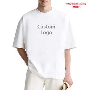 T-shirt décontracté pour homme en coton tricoté de haute qualité, col rond, manches courtes, respirant, séchage rapide, 220g, multicolore, vente en gros - Product Image 1