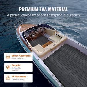 94.5 \ "X 23.6 \" antiscivolo per barche in schiuma EVA moquette marina autoadesiva per barche yacht pontone kayak 15.5 piano di calpestio di piedi quadrati - Product Image 4
