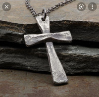 Top vente fer forgé à la main croix pendentif nordique Viking Odin Rune collier rétro pendentif collier gothique bijoux par UCI
