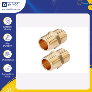 Global Vendor Selling Excellent Quality <b>India</b> Made 3/4" X 3/4" NPT Male Pipe <b>Adapter</b> Brass Pipe Fitting Hex Nipple for Sale - Product Image 6