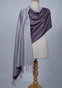 Ultra Soft Cashmere Silk Reversible <b>Shawl</b> <b>Wrap</b> for Women Luxury Dual-Sided Stole Lightweight Elegant Fashion Accessory - Product Image 5