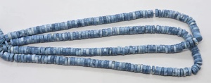 Blue <b>Opal</b> Gemstone Smooth Heishi Tyre Beads 7MM 8MM Flat Stone Beads <b>Necklace</b> Jewelry Making Wholesale Bulk Healing Crystal - Product Image 6