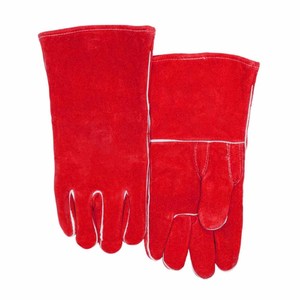 Gants de soudure en cuir de vachette pleine fleur de qualité supérieure, résistants à l'abrasion, à la chaleur et au feu, pour la lutte contre les incendies - Product Image 3
