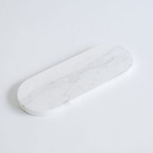 Organic Shape Marble Jewelry Tray Natural Stone <b>Vanity</b> Tray Decorative Marble Organizer Tray Coffee <b>Table</b> Accent Luxury Decor - Product Image 4