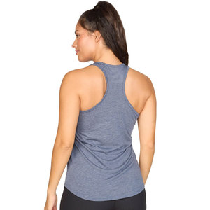 Débardeur Femme Blanc en Coton Doux Sans Manches pour la Gym, Gilet de Sport Dos Nageur, Singlet d'Entraînement, Impression de Logo Personnalisé, Débardeur de Fitness - Product Image 4