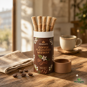 Paquete de 6 Palitos de Limpieza Dental Naturales de Alta Calidad con Sabor a Café, Ofrecen Cuidado Bucal Suave, Aliento Fresco y Saludable - Product Image 4