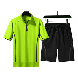 Conjunto Deportivo para Hombre, Ecológico, Cortavientos, con Capucha, Estilo Urbano, Camiseta de Manga Larga, Pantalones Cortos, Traje Deportivo para Otoño - Product Image 4