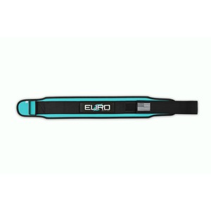 Euro Skt Co <b>Weight</b> Lifting Wrist Support <b>Belt</b> Black Teal Adjustable EVA Non-Slip Buckle Closure Unisex Strength <b>Training</b> Gear - Product Image 4