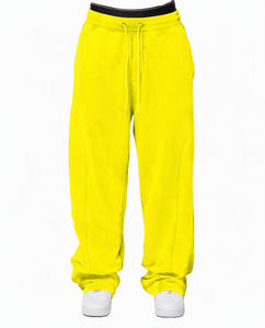 Custom <b>Men</b> Acid Washed <b>Baggy</b> Sweatpants Heavyweight Vintage Knee Cut Wide Leg <b>Trousers</b> Casual Loose Fit Jogger Streetwear Pants - Product Image 5